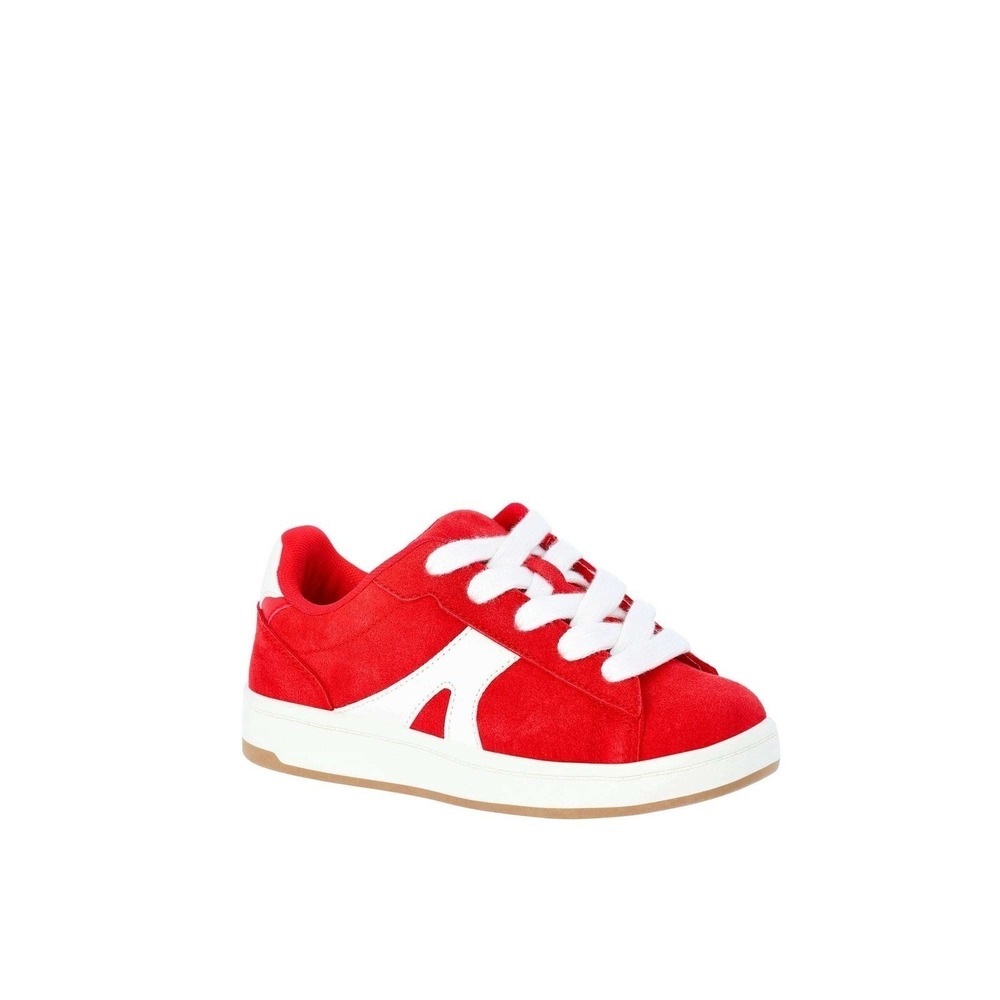 Wonder Nation Chunky Skate Sneaker Red White Little Kid Boy Size 1